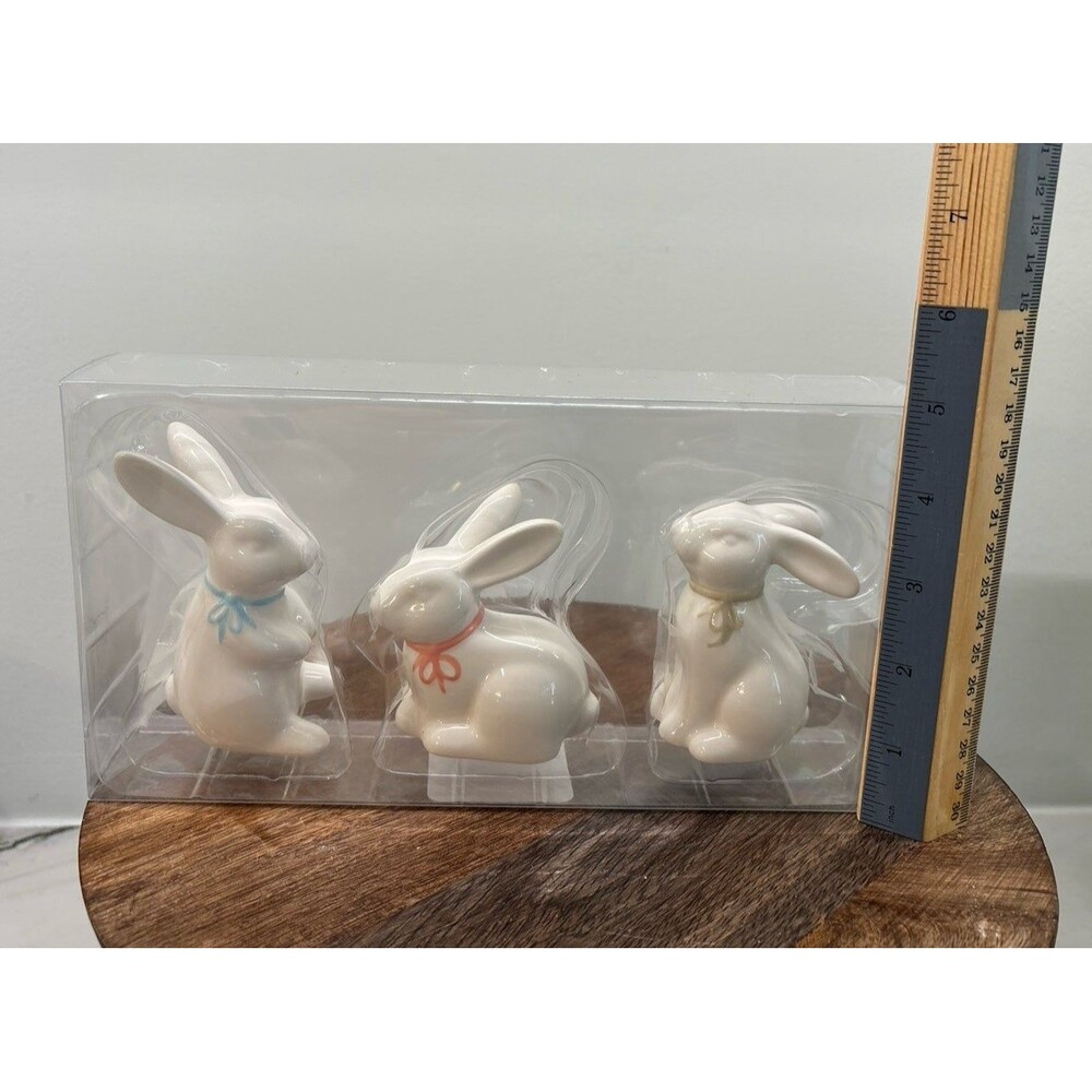 Ceramic Easter Bunny Set Target Set of 3